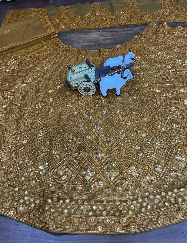 Butterfly Net Sequence Work Lehenga Choli Set